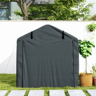 Tenda Garage con Ingresso Avvolgibile, Corde e Pic