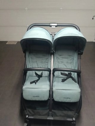 Silla Paseo Gemelar Casualplay Tour Twins Verde