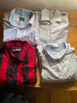 Lote 4 Camisas Hombre