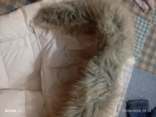 Abrigo Tommy Hilfiger Blanco niña