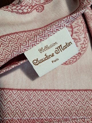 Tovaglia Rettangolare Beige e Rossa