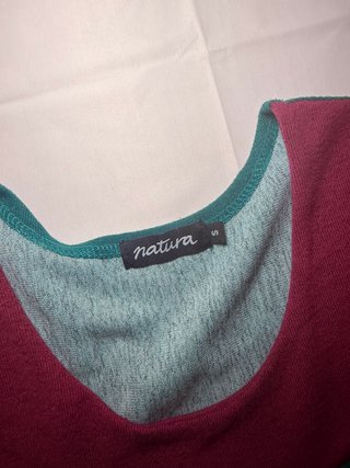 Vestido verde y fucsia con estampado de gatos S