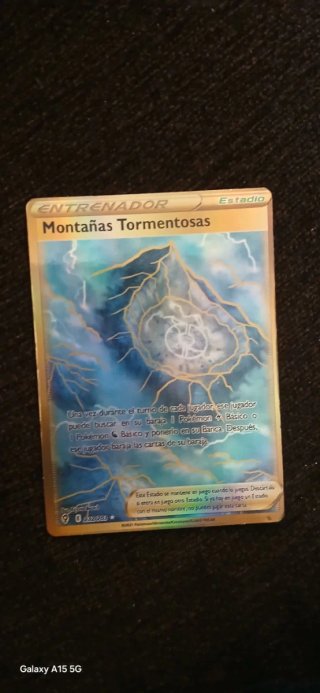 Lote Cartas Pokémon: Energía, Entrenador, Montañas
