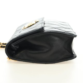 CHANEL Matelasse Chain Shoulder Bag Lamb Skin