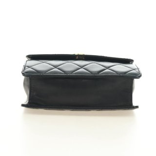 CHANEL Matelasse Chain Shoulder Bag Lamb Skin