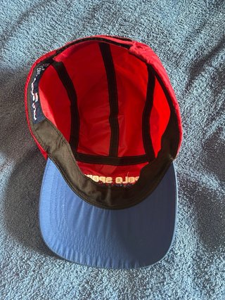 Gorra Polo Sport Ralph Lauren Roja y Azul
