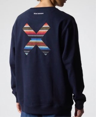 Sudadera Blue Banana Azul Multicolor