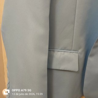 Blazer Azul Celeste Caballero Talla XL