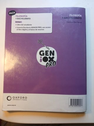 Filosofía 1º Bachillerato. Libro del estudiante...