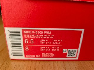 Nike P-6000 Cordura Talla 39