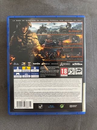 Call of Duty Black Ops 4 PS4