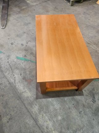 Mesa de centro de madera Como se ve en fotos
