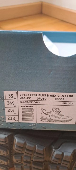 Zapatos Geox Negros