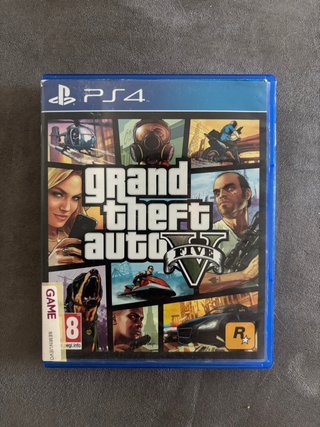 Juego GTA V PS4