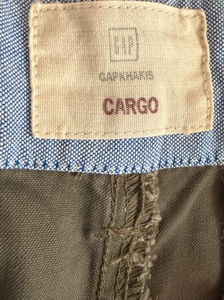 Pantalones cargo verde militar