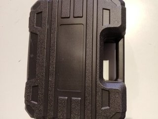 Mini radial 2 baterías litio 2000mha y caja