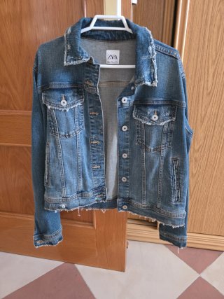 Chaqueta vaquera ZARA Talla L