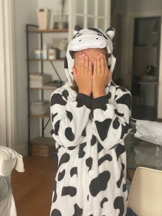 Pijama Disfraz Vaca