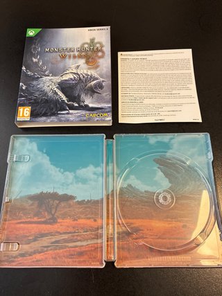 Steelbook Monster Hunter Wilds Xbox Series X