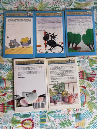 Lote de 6 libros El Barco de Vapor