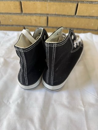 Scarpe tela alte nere