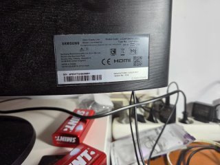 Monitor Curvo Samsung Nero