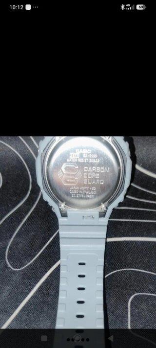 Reloj Casio G-Shock Gris y Turquesa