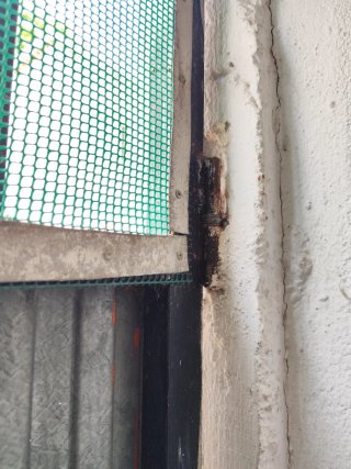 Puerta de garaje metálica galvanizada 3x2.45m