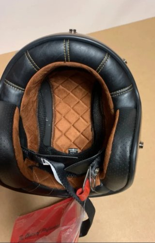 Casco Bell Custom  Negro brillo y Bronce