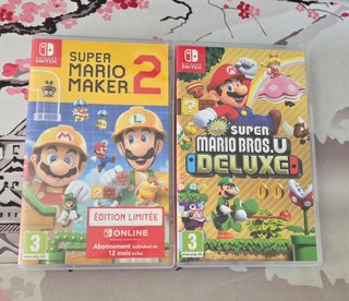 Super Mario Maker 2 e Super Mario Bros. Deluxe