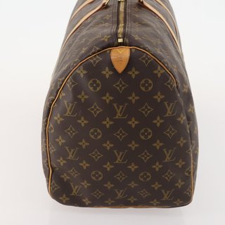 LOUIS VUITTON Monogram Keepall 55 Boston Bag