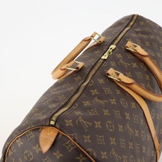 LOUIS VUITTON Monogram Keepall 55 Boston Bag