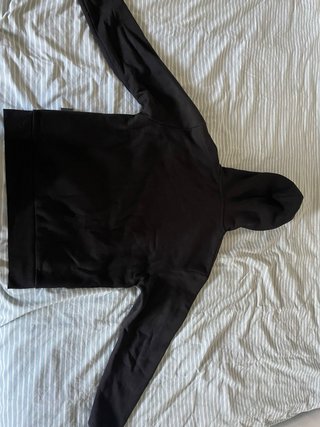 Sudadera Hoodrich negra con capucha - Talla S