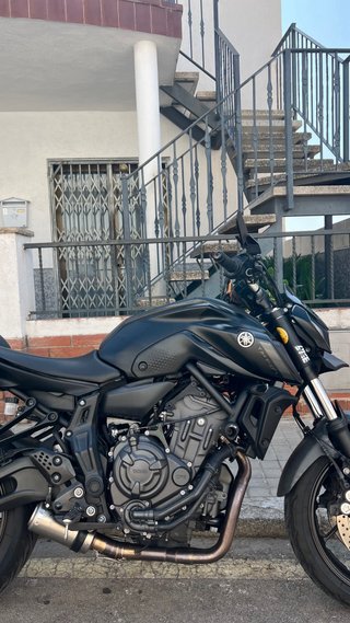 Yamaha MT07 Negra
