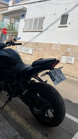 Yamaha MT07 Negra