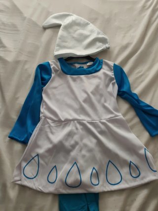 Disfraz Pitufina 1-3 años