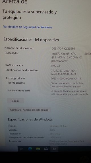 Ordenador HP Z600 Workstation Completo