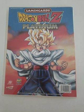 Album dragon ball z platinum lamincards