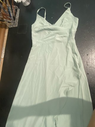 Vestido largo verde