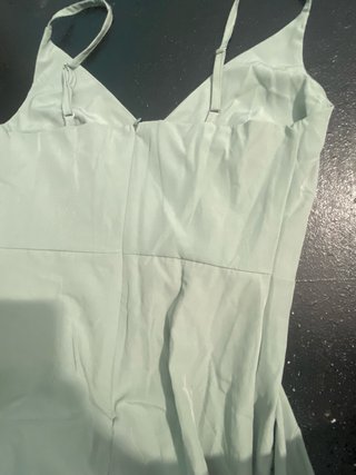 Vestido largo verde
