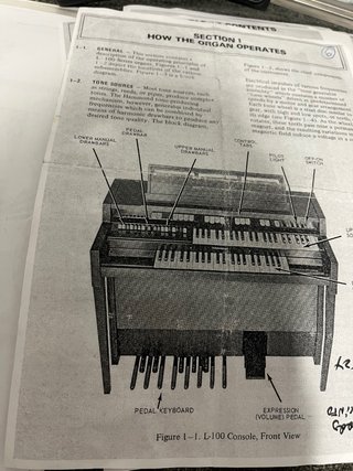 Órgano Hammond L100