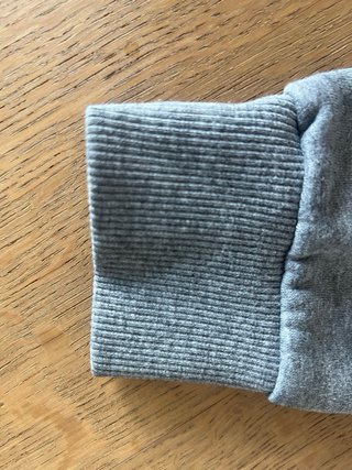 Sudadera unisex marca Penn gris con Bandera USA