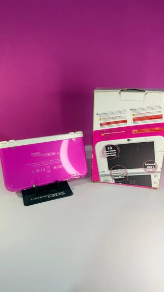 Nuovo Nintendo 3DS XL Rosa con scatola ben curata