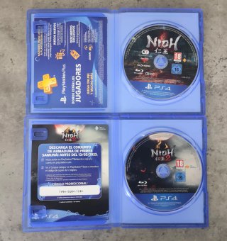 Pack Nioh 1 y 2 completos Sony PS4 Esp