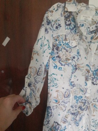 Camisa Massimo Dutti Estampada Talla 36