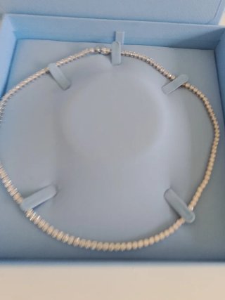 Gargantilla Swarovski Plata