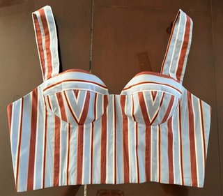 Vestido camisero con corsé a juego