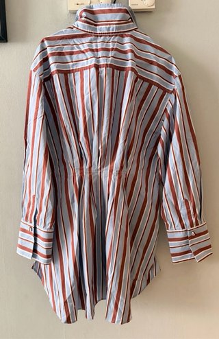 Vestido camisero con corsé a juego