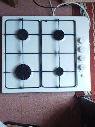 Cocina de gas Botano blanca