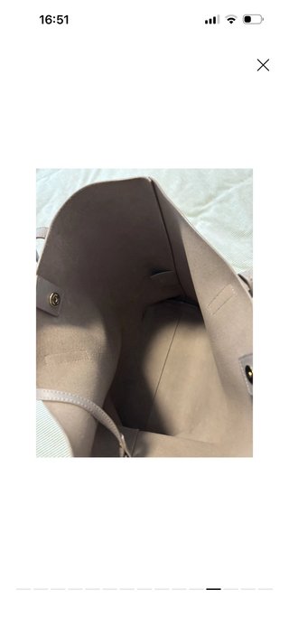 Borsa Tote Yves Saint Laurent grigia
